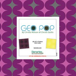 Geo Pop 10x10 Pack 42 pcs Benartex